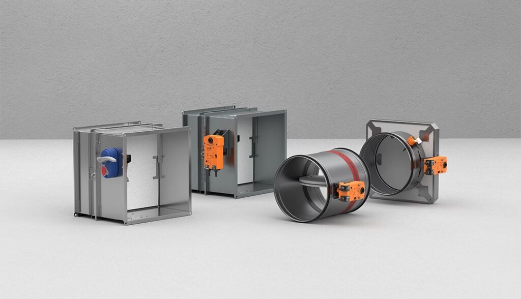 Komfovent tuleklappide lisatarvikud pakuvad praktilisi lahendusi turvalisemaks ja lihtsamaks paigaldamiseks